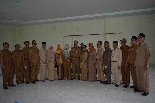 Rapat Kerja Kepala Dinas Pendidikan Kab. Bengkalis dengan Pengawas Sekolah se Kab. Bengkalis