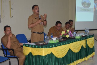 Rapat Kerja Kepala Dinas Pendidikan Kab. Bengkalis dengan Pengawas Sekolah se Kab. Bengkalis