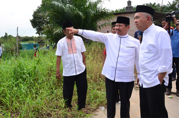 Tinjau Jembatan Balai Pungut