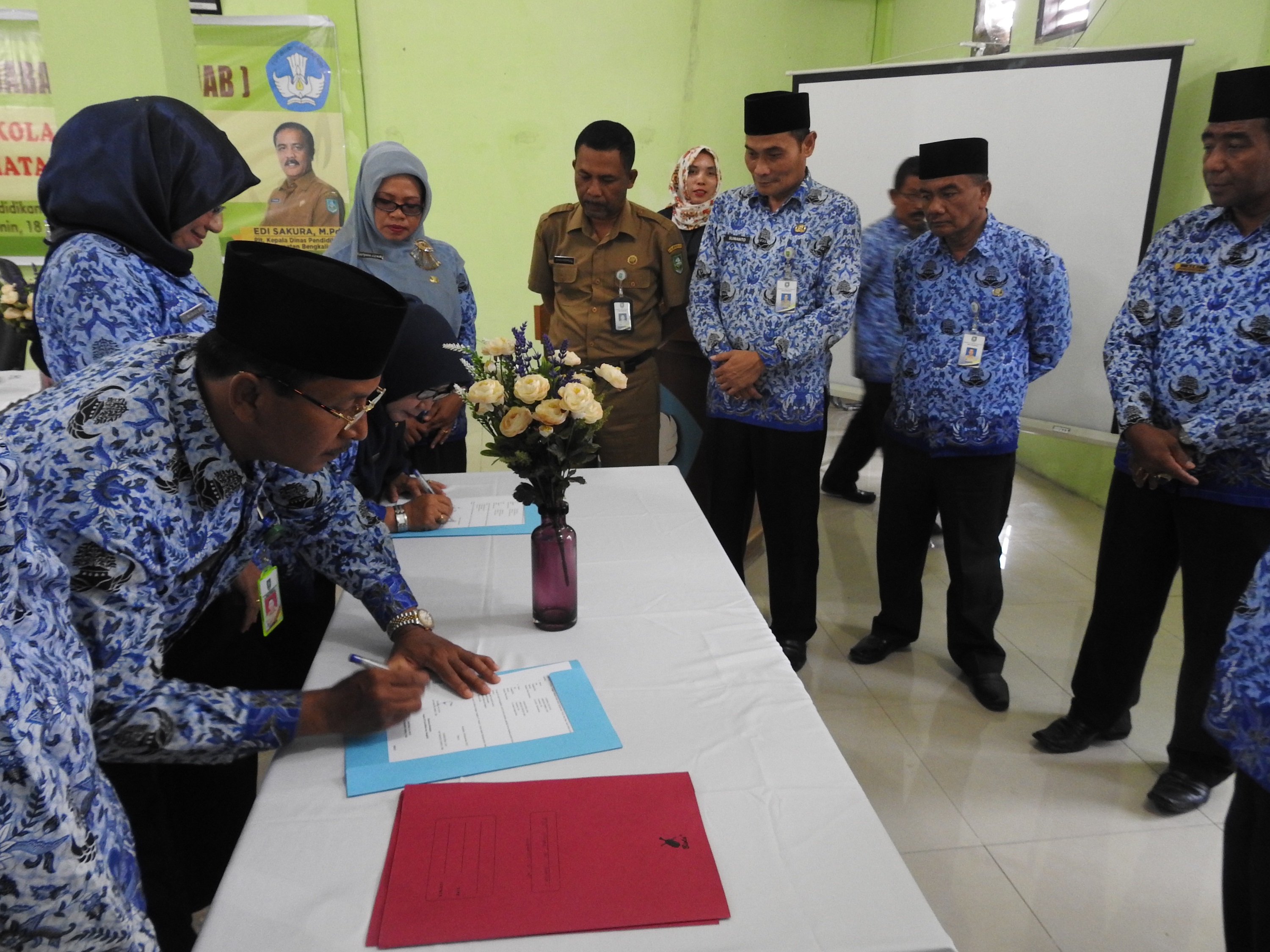 Sertijab Kepala Sekolah SD dan SMP Se - Kecamatan Bengkalis