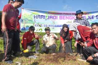 Wabup Apresiasi Aksi Penanaman Pohon Sempena Hari Jadi ke-512 Bengkalis