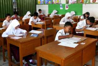 Ujian Semester I SD pada 10-15 Desember 2018