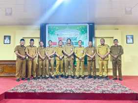 Halal Bihalal 1447 H, Disdik Bengkalis Gelar Serah Terima Jabatan Pejabat Administrator dan Korwilcam Pendidikan