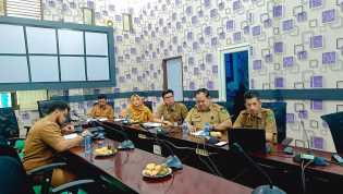 Tindaklanjuti Program BIE-D YPAN, Pemkab Bengkalis Ikuti Zoom Meeting Bersama di Disdik