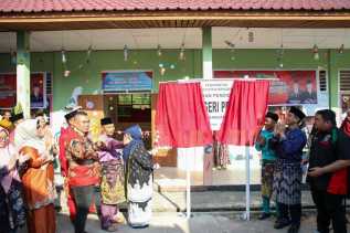 Hadiri Peresmian TKN Pembina 1 Kecamatan Bandar Laksamana, Hadi Prasetyo Dampingi Bunda Paud Bengkalis 