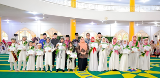 Disdik Bengkalis Hadiri Wisuda Tahfiz Akbar III MDTA, Wujudkan Sinergi Membangun Generasi Qurani