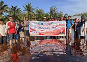 Dinas Pendidikan Kabupaten Bengkalis Salurkan Bantuan Sarana Prasarana Sekolah Terdampak Banjir Siak Kecil