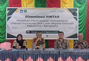 Literasi dan Numerasi Menurun, Disdik Bengkalis bersama Tanoto Foundation Gelar Diseminasi PINTAR