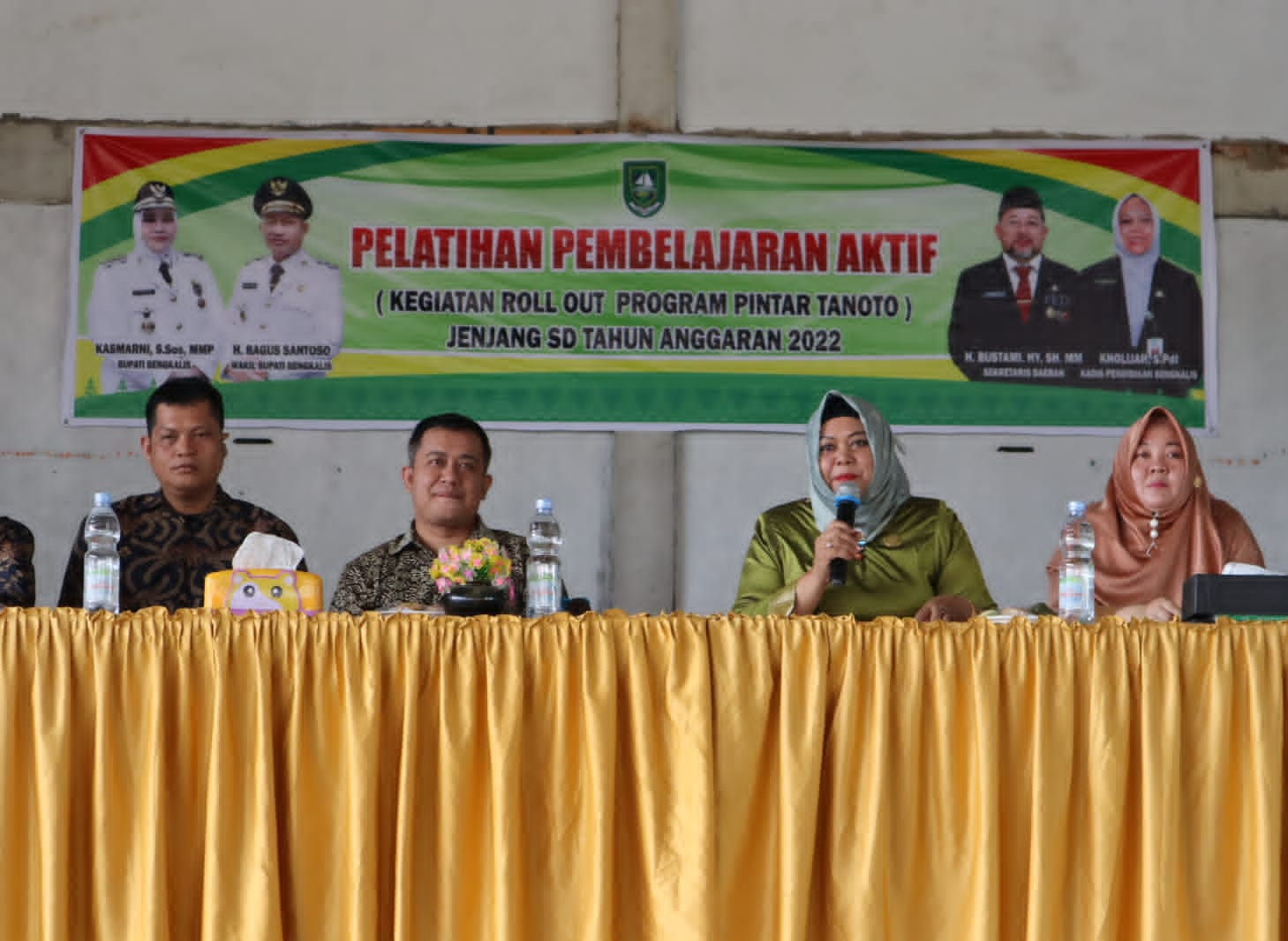 Diseminasi Roll Out Pembelajaran Aktif Program Pintar Tanoto Tahun 2022, Kadisdik Berharap dapat Meningkatkan Mutu Pendidikan di Kabupaten Bengkalis