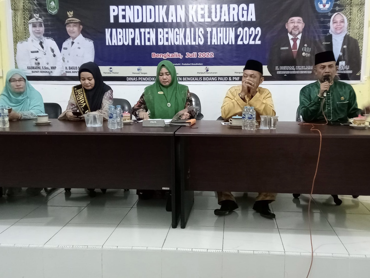 Sosialisasi Perbup Pelaksanaan SPM PAUD Satu Tahun Pra SD, Agusilfridimalis Berharap Memajukan Pendidikan