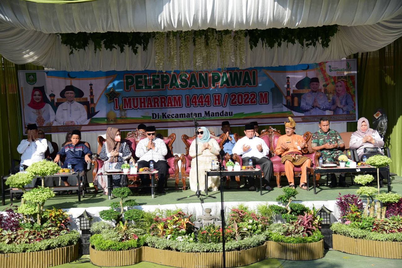 Memperingati 1 Muharam 1444H, Kadisdik Ikut Mendampingi Bupati Acara Pawai di Mandau