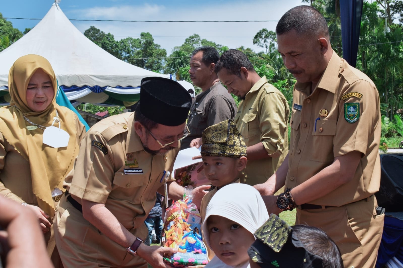 Disdik Hadiri Kegiatan Gerakan Makan Pangan Lokal Anak Sekolah dan Usia Dini