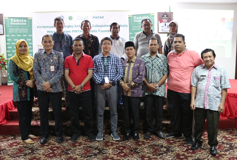 Bengkalis Siap Laksanakan Program PINTAR di Seluruh Kecamatan Bersama Tanoto Foundation