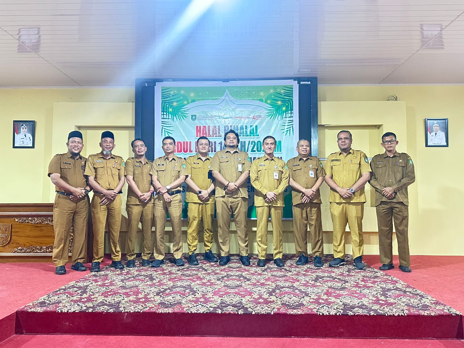 Halal Bihalal 1447 H, Disdik Bengkalis Gelar Serah Terima Jabatan Pejabat Administrator dan Korwilcam Pendidikan