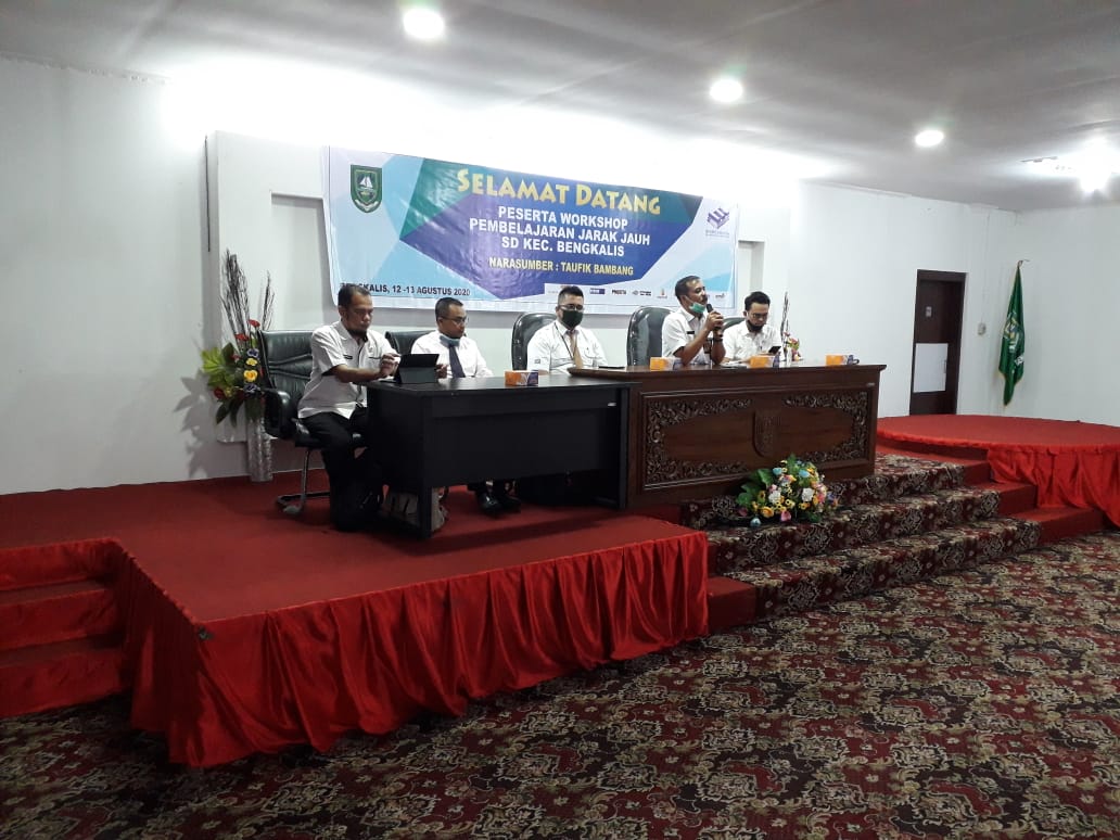 Workshop Pembelajaran Jarak Jauh (PJJ) guru-guru SD Kec.Bengkalis