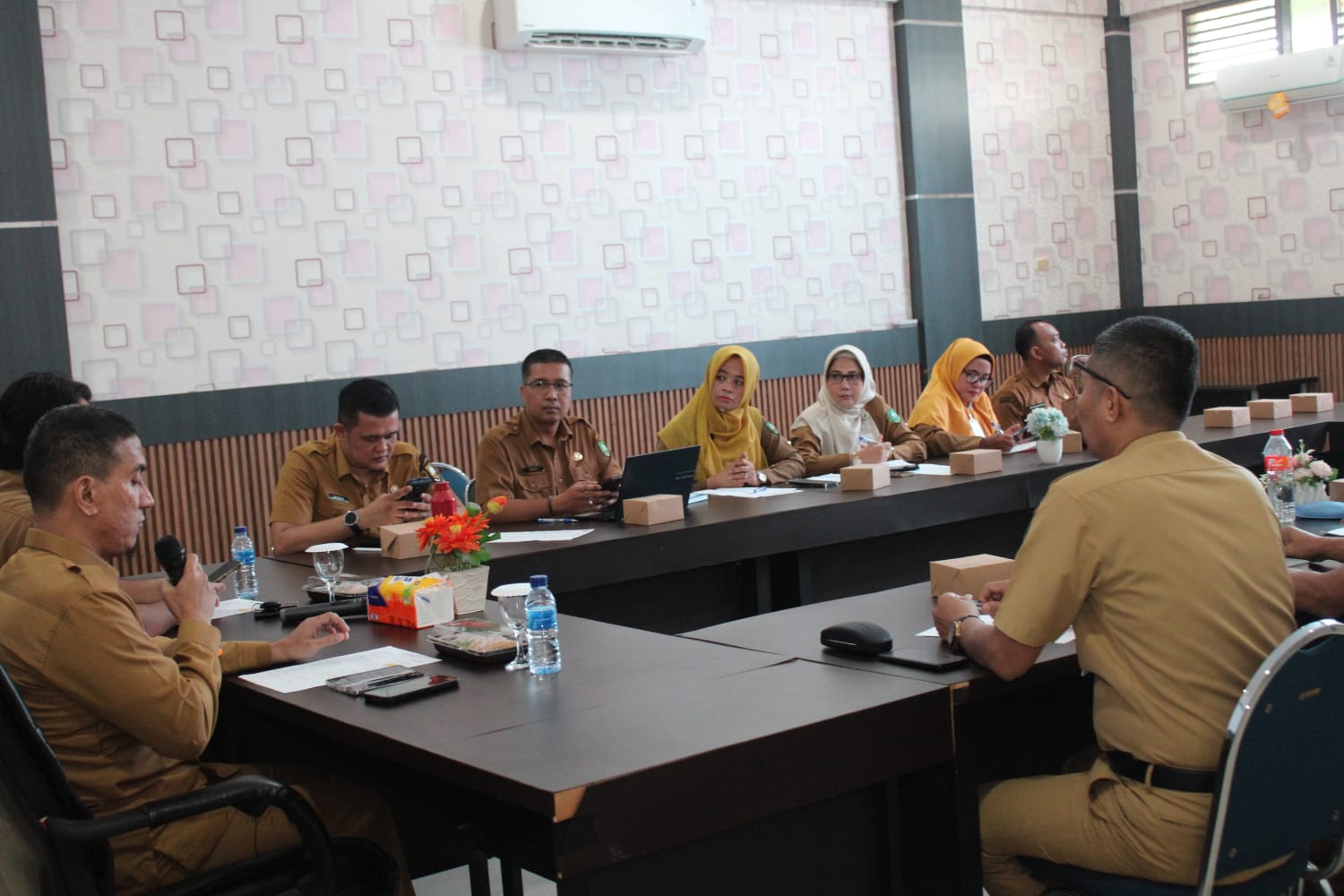 Disdik Bengkalis Gelar Rapat Evaluasi Pelaksanaan Kegiatan Triwulan I Tahun 2026