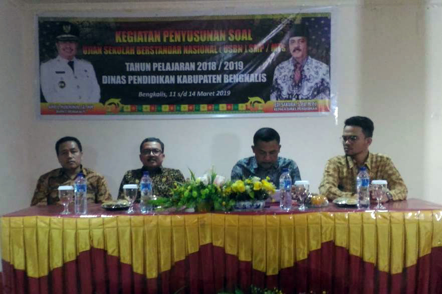 49 Guru Senior di Kabupaten Bengkalis Ikut Susun Soal USBN SMP/MTs