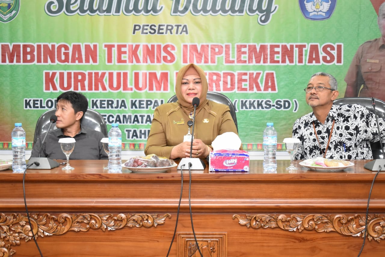 Gelar Bimtek Implementasi Kurikulum Merdeka Kholijah Berharap Kemajuan Pendidikan Kabupaten Bengkalis 