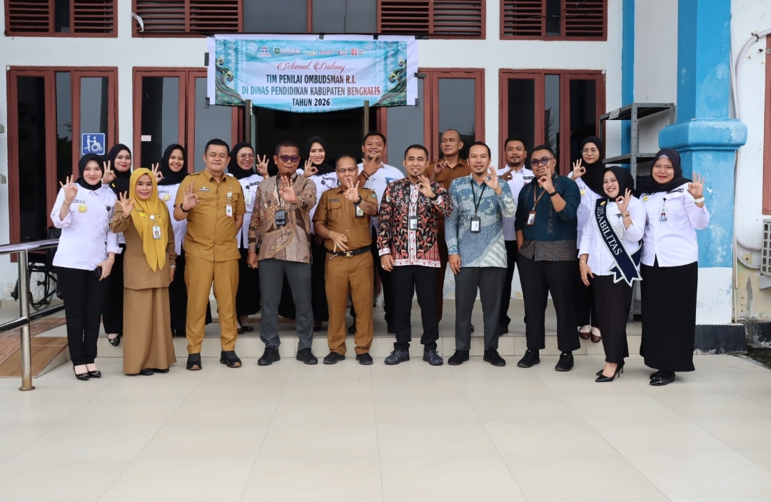 Ombudsman Nilai Pelayanan Publik Disdik Bengkalis, Dorong Layanan Semakin Berkualitas