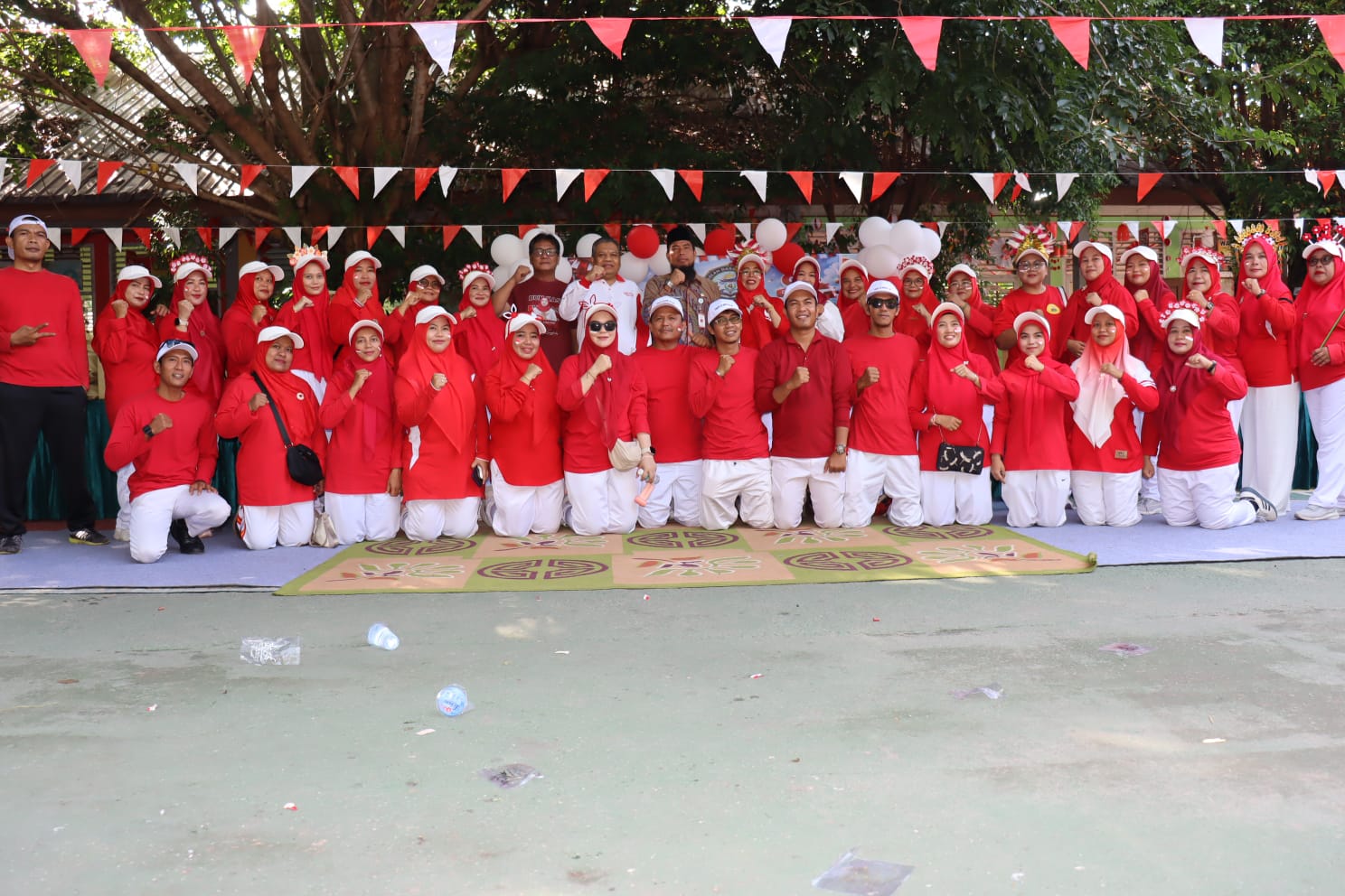 Gerak Jalan Santai SDN 4 Bengkalis Meriah, Disdik Dorong Kolaborasi Sekolah dan Orang Tua
