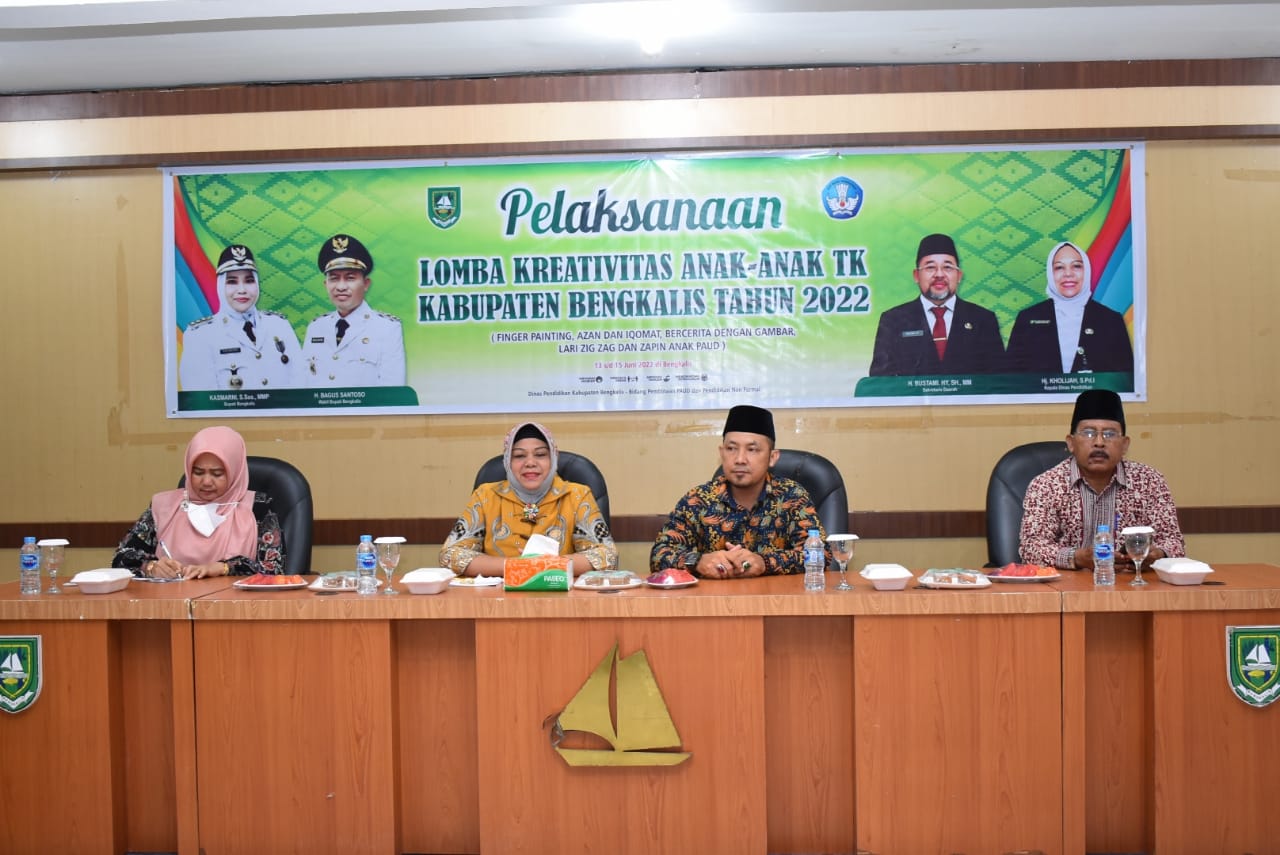 Kholijah Menghadiri Penutupan Pelaksanaan Lomba Kreativitas Anak PAUD Berharap Perkembangan Anak