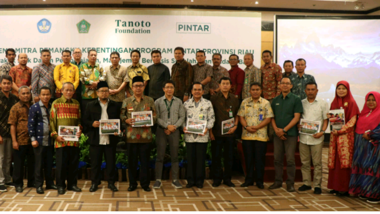 Temu Mitra Pemangku Kepentingan Program Pintar Provinsi Riau Bersama Tanoto Foundation