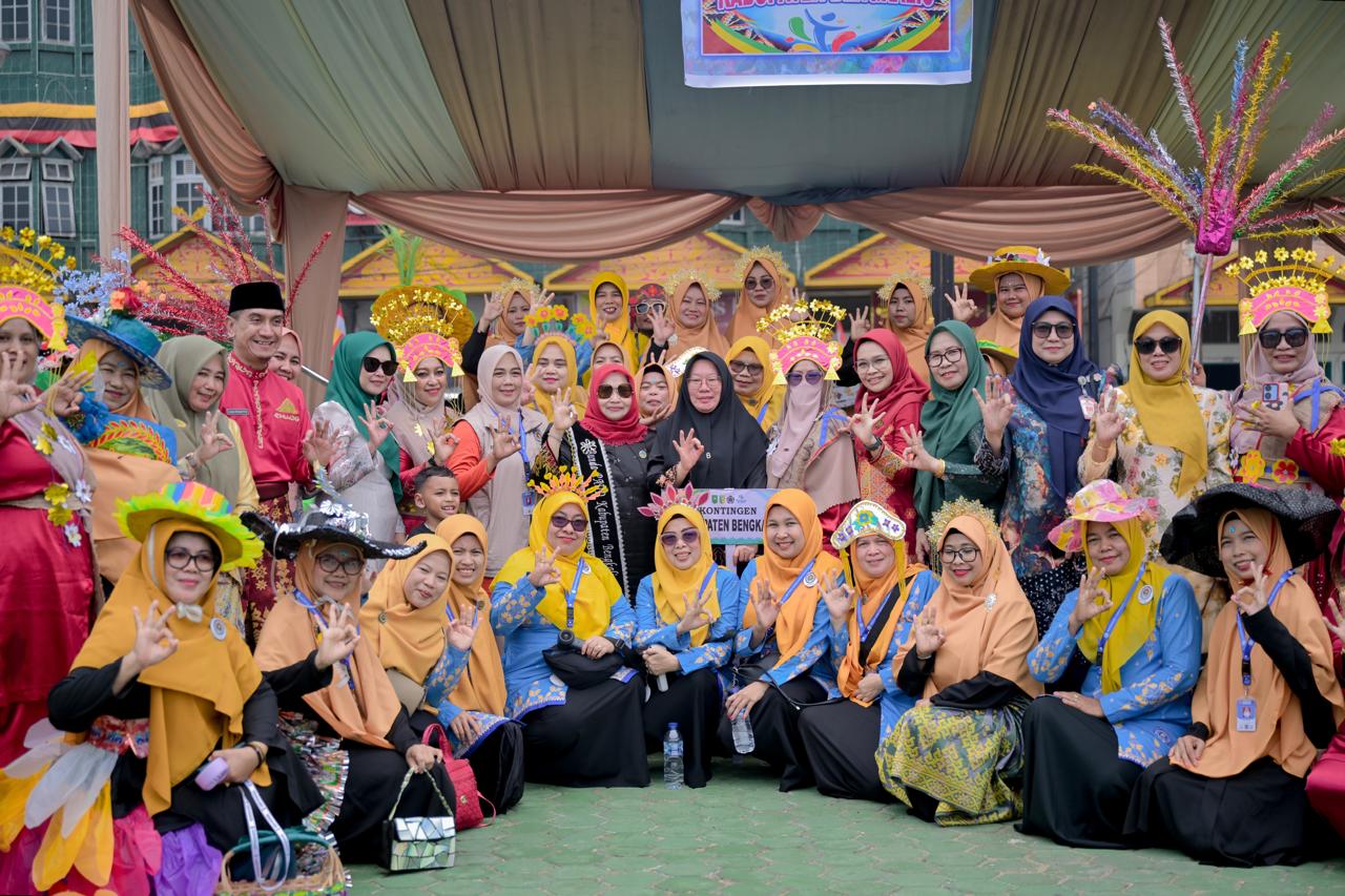Bupati Kasmarni Hadiri Porseni IGTKI Riau 2026, Tekankan Peran Guru TK Bentuk Generasi Berkarakter