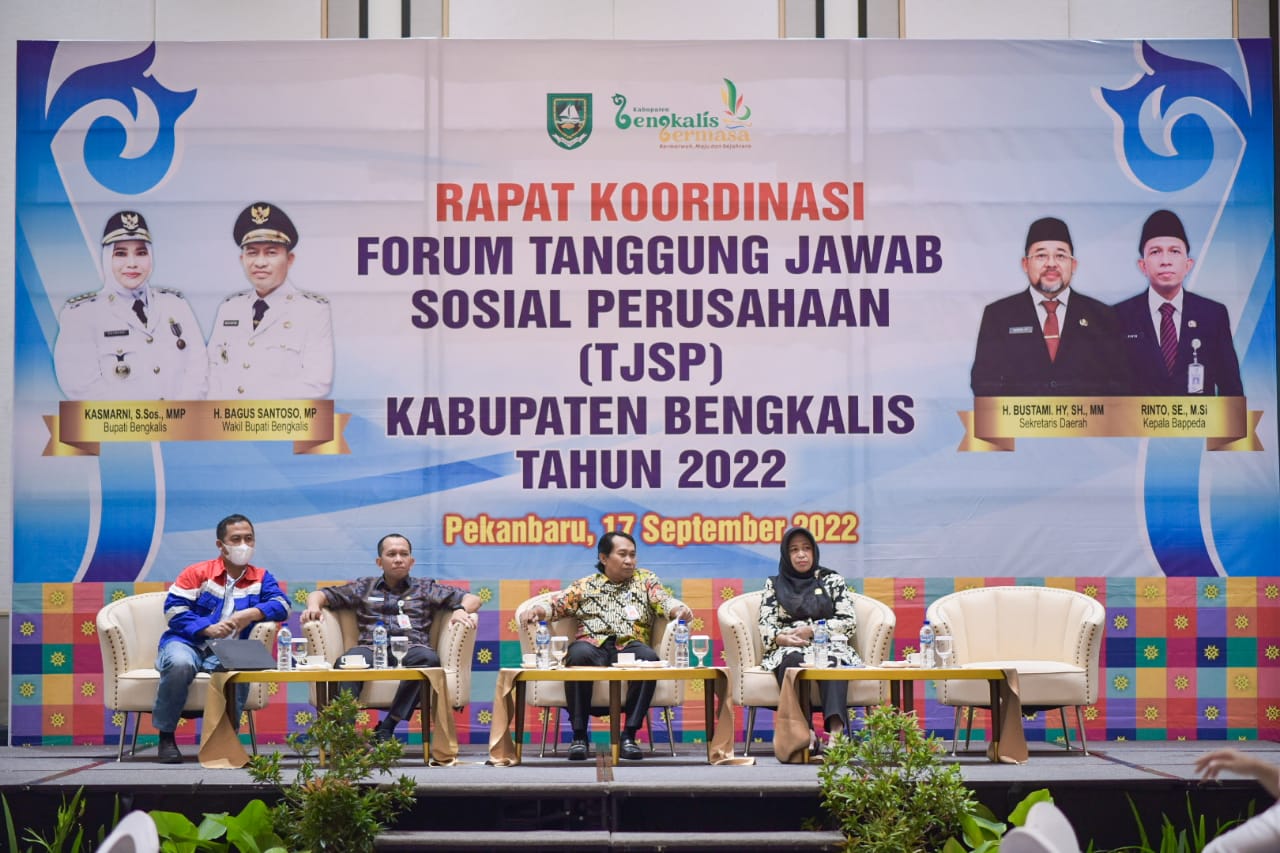 Kholijah Mendukung Forum TJSP Kabupaten Bengkalis