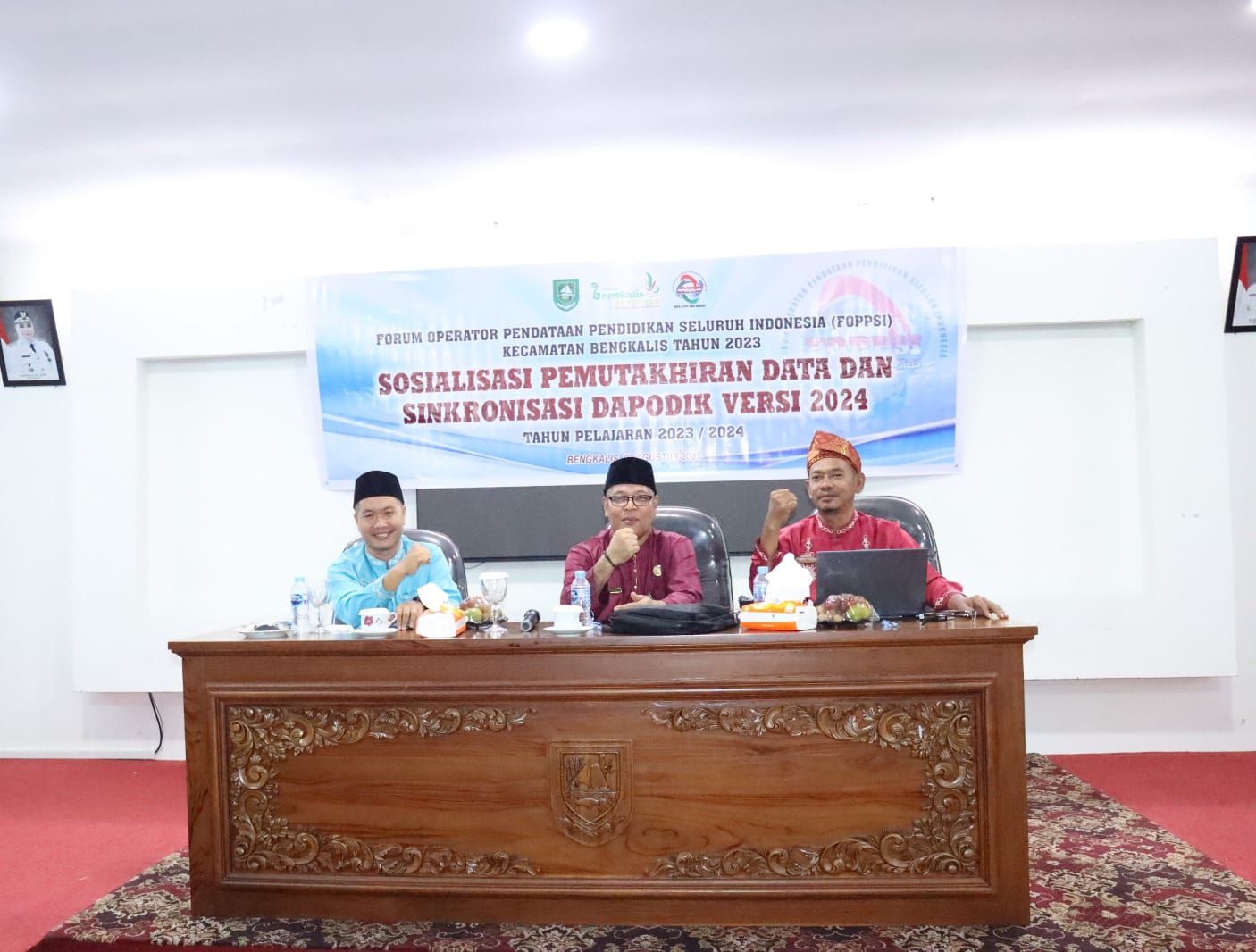 Disdik Buka Kegiatan Sosialisasi Pemutakhiran Data dan Sinkronisasi Dapodik Versi 2024