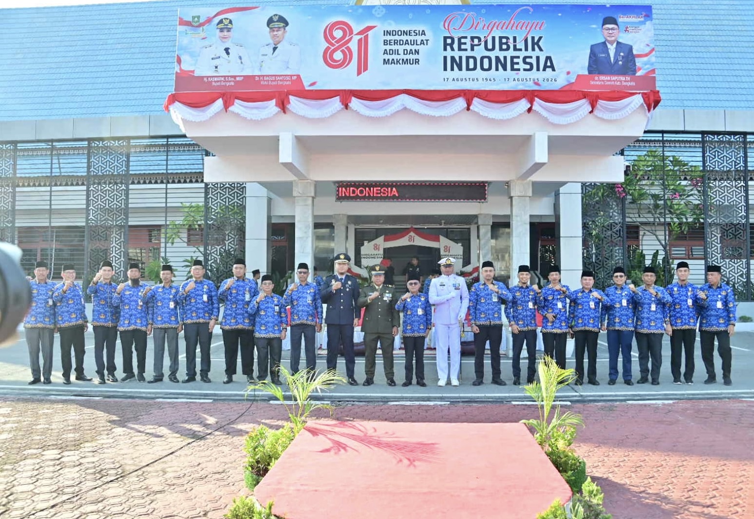HUT ke-81 RI, Pemkab Bengkalis Tekankan Efisiensi dan Pelayanan Publik Tanpa Menurunkan Kualitas