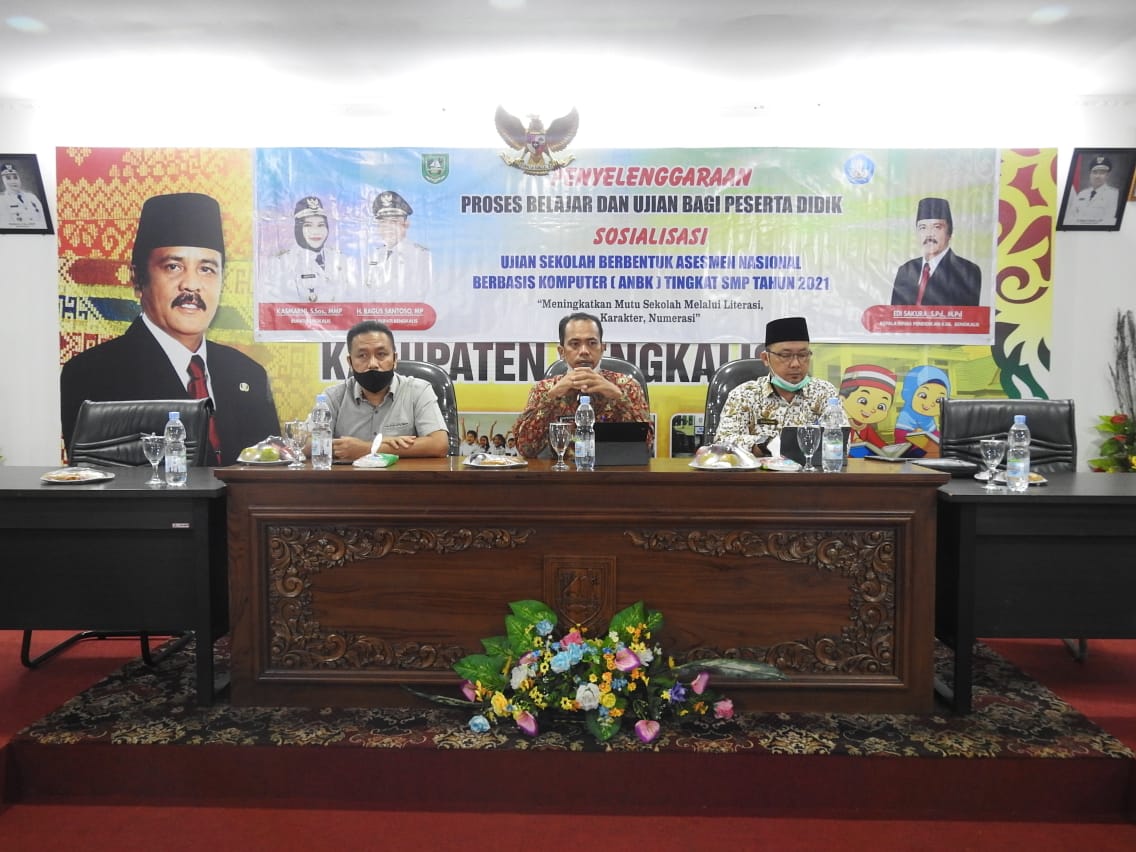 Proses Belajar Dan Ujian Berbentuk Asesmen Nasional Berbaris Komputer ANBK 