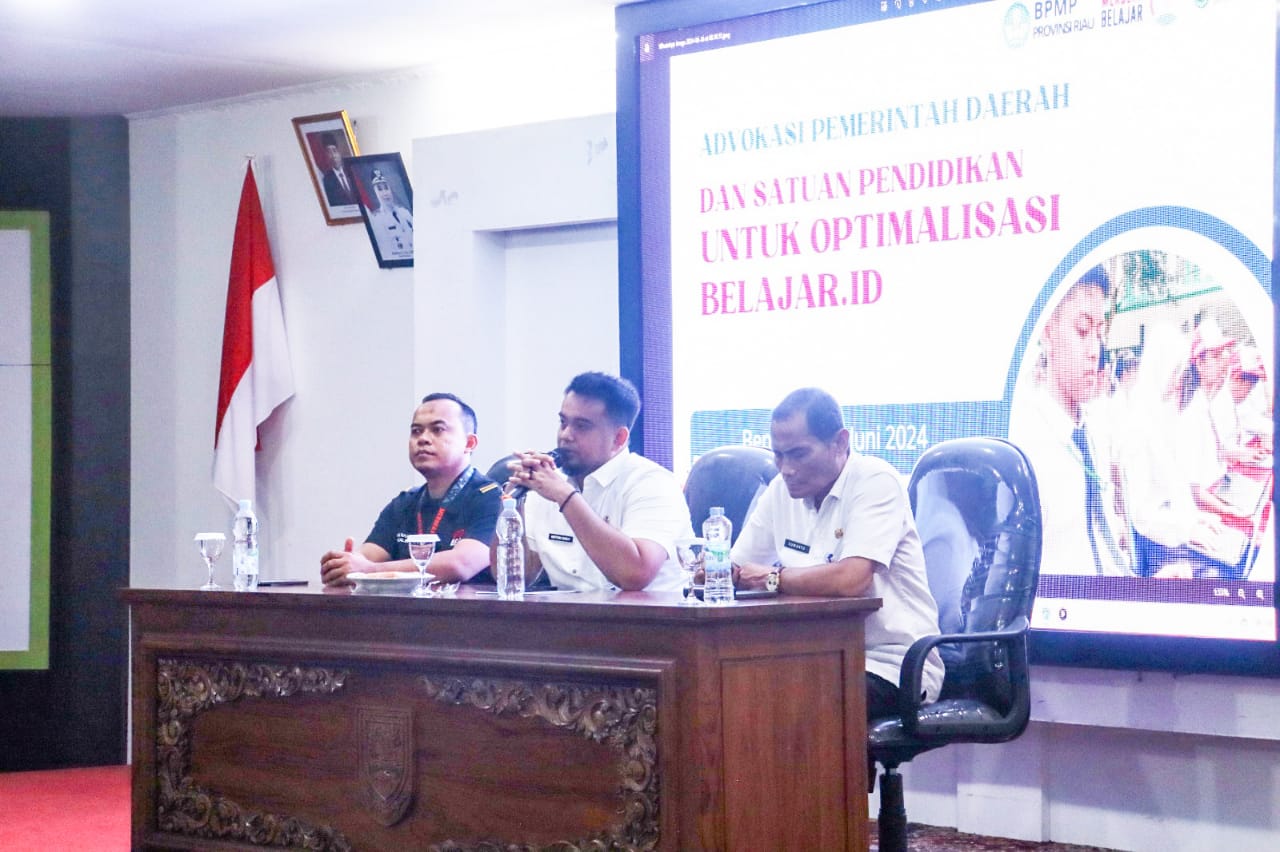 Optimalisasi Akun Belajar.id, Disdik Bengkalis dan BPMP Riau Lakukan Advokasi