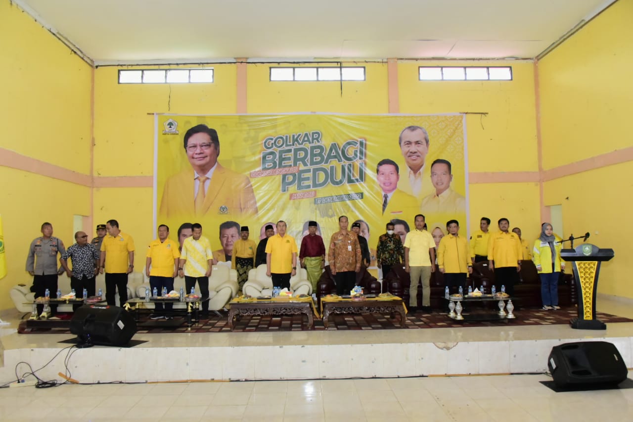 Disdik Hadiri Acara Solidaritas Sosial Fraksi Partai Golkar Kabupaten Bengkalis 