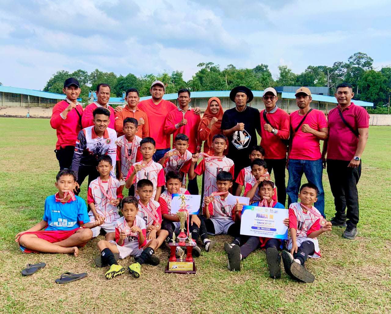 Semarak HUT ke-54 KORPRI, Mini Soccer SD se-Kecamatan Bengkalis Sukses Digelar