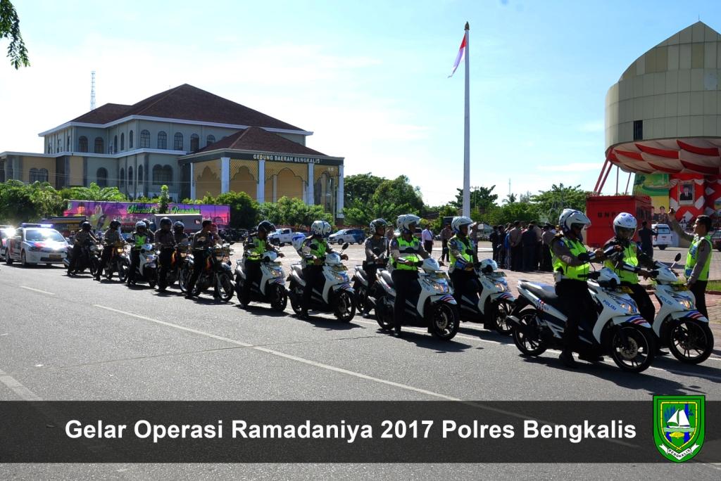  Polres Bengkalis Gelar Operasi Ramadaniya 2017