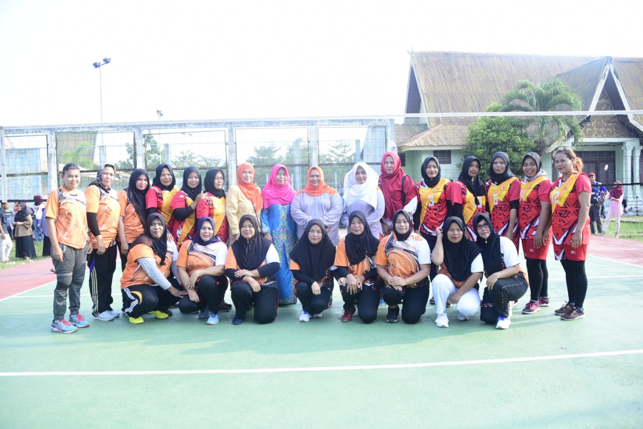 DLH Juarai Turnamen Bola Volly PKK Cup 2019